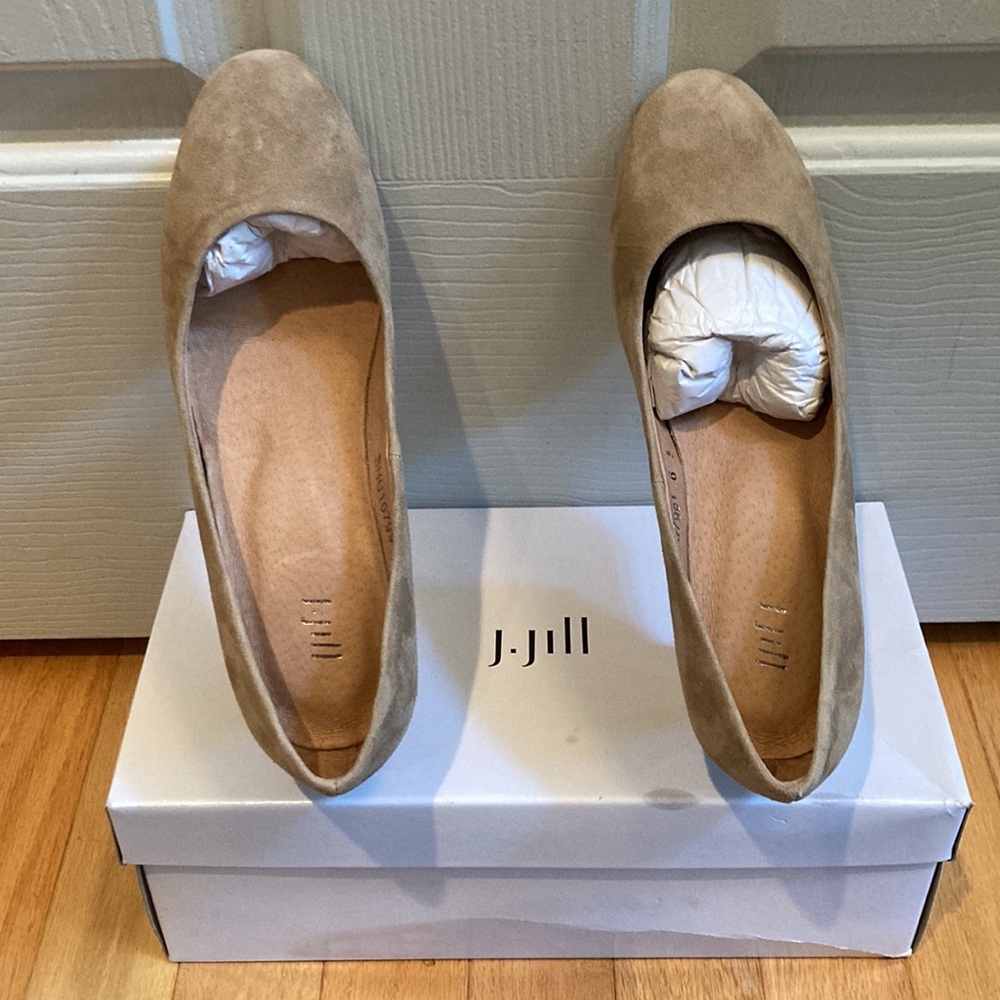 NIB J.Jill suede pumps - Picture 5 of 8